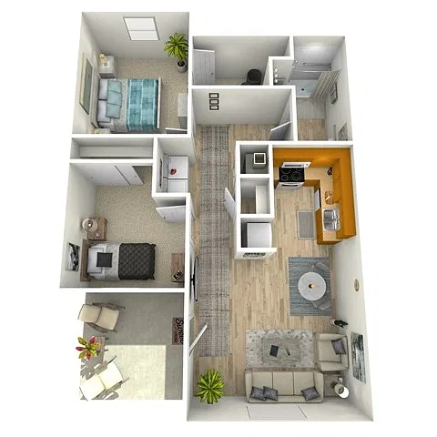 Floor plan B3