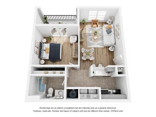 Floor plan A1 Renovated