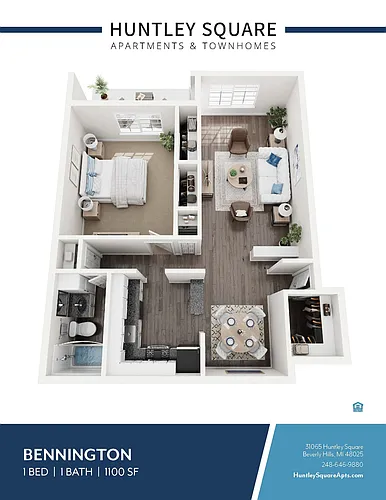 Floor plan Bennington