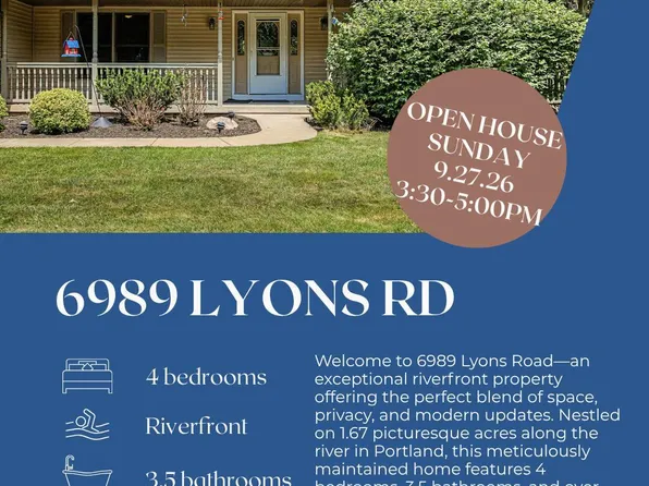 6989 Lyons Rd, Portland, MI 48875