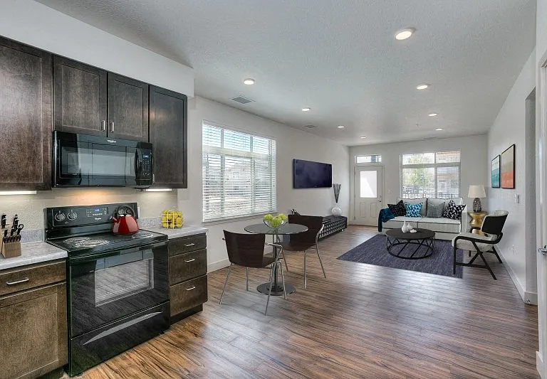 Living Area - 3 BR Apartment