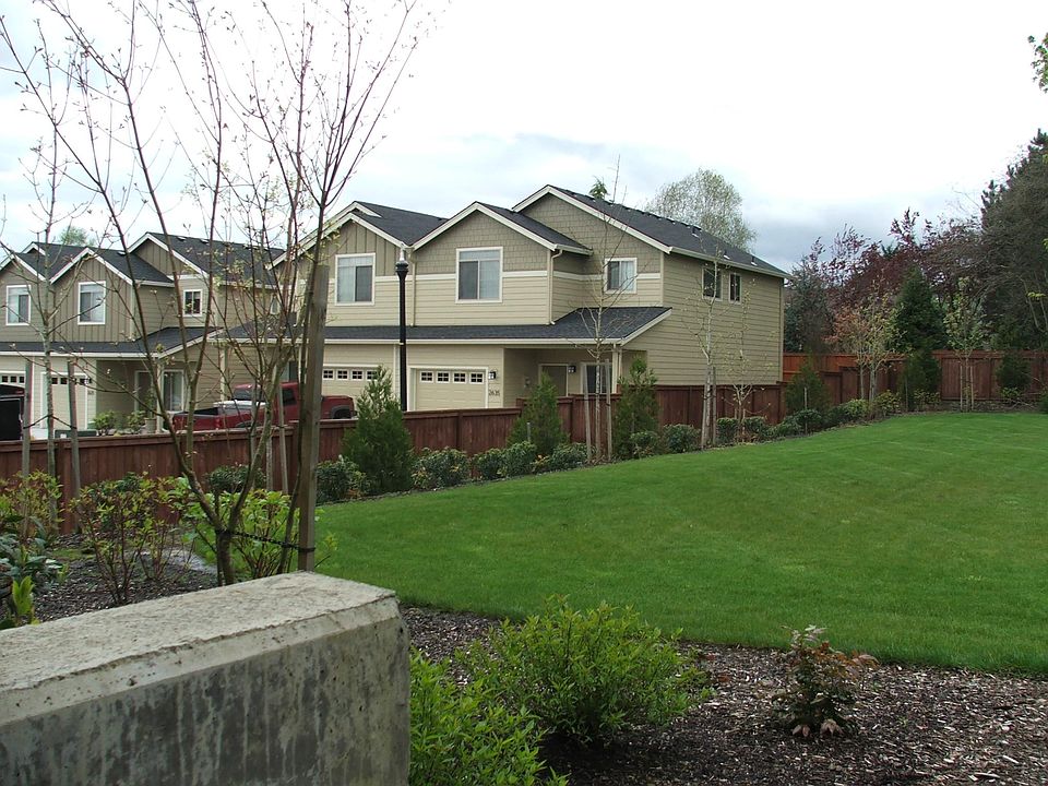 Building from north. Unit on right is available.