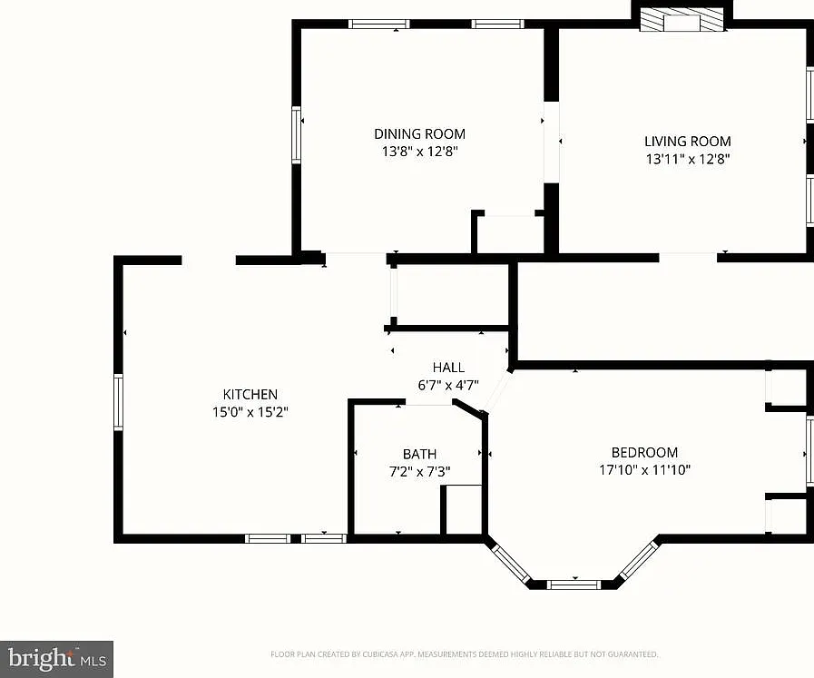 1 bed, 1.0 bath, 845 sqft, $1,450 — Photo 2