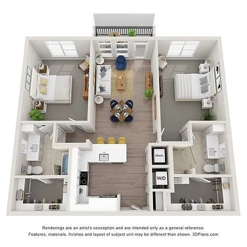 Floor plan B2