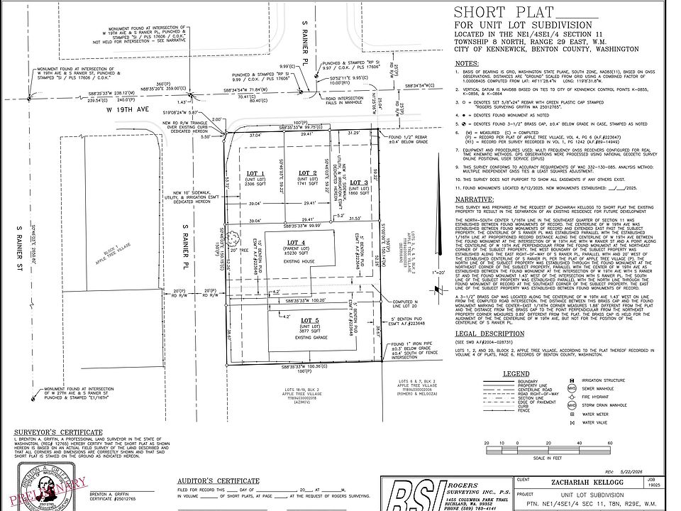 1st image of 1707 W 19th Ave