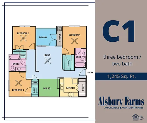 Floor plan C1