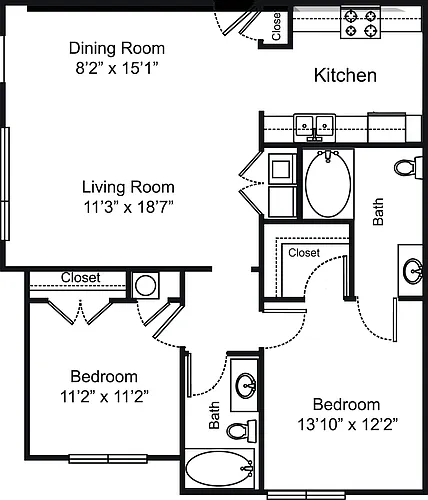 Floor plan The Onyx