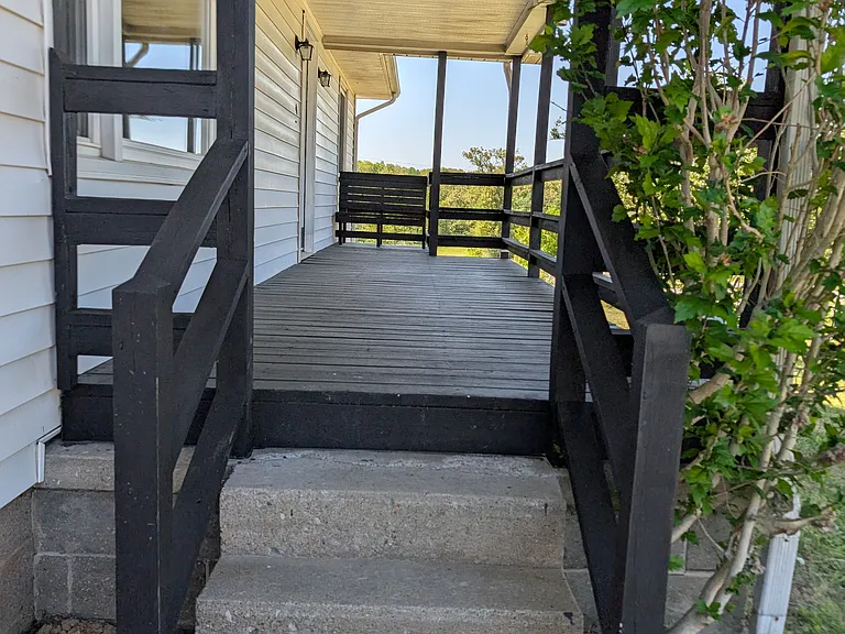 Front porch steps
