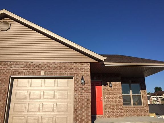 Front entrance and garage