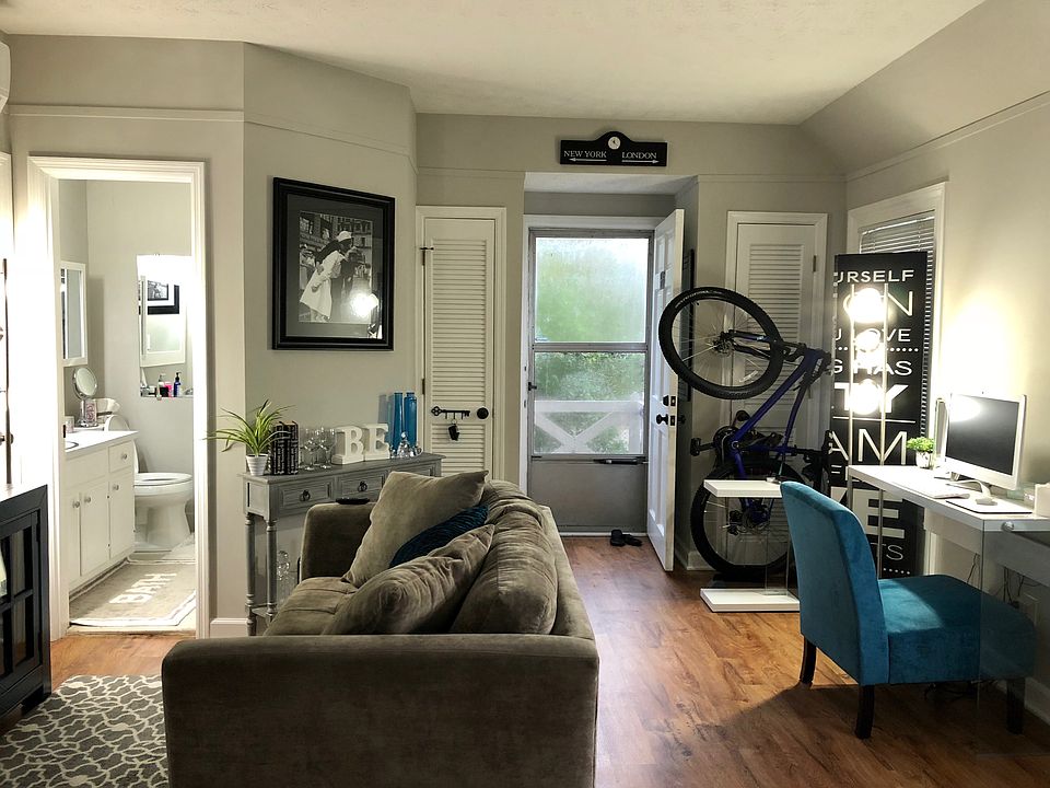 Large open living room