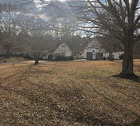 NE view from property line