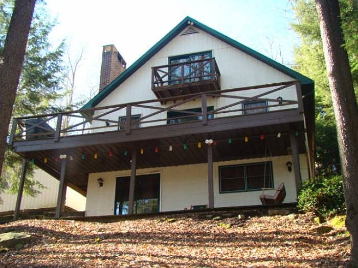 lakeside of house