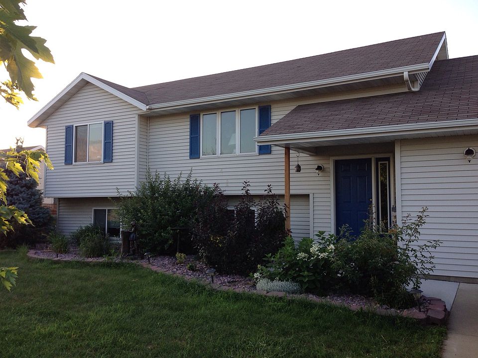 Newly added landscaping