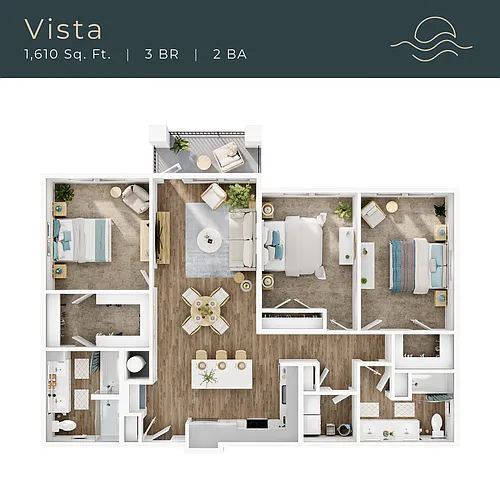 Floor plan Vista