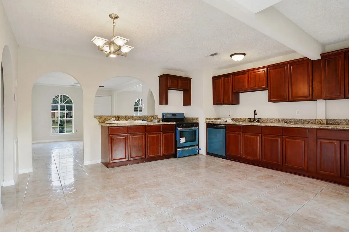 Kitchen renovation of similar property as renovation not yet completed - 26208 E Beech St