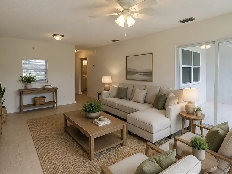 AI Generated Living room