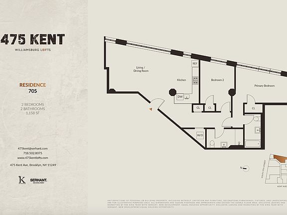 2nd image of 475 Kent Ave APT 705