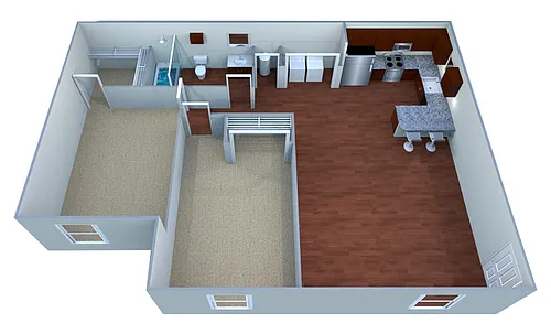 Floor plan Classic Deluxe IV - Phase II