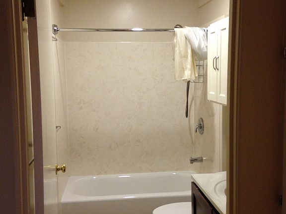 One bathroom