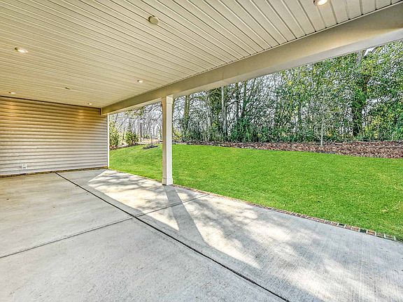 Balsam Plan 3 Model Home Covered Outdoor Living Space