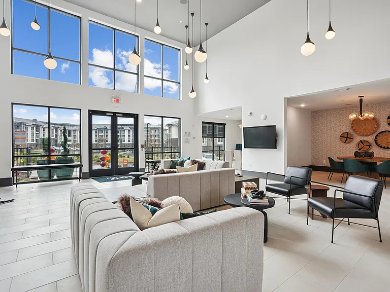 Clubhouse with Lounging Areas