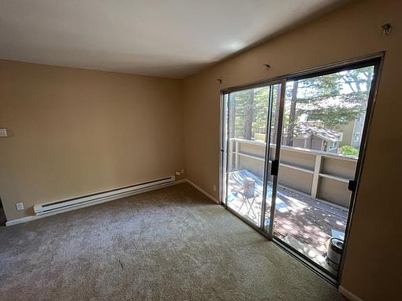 living room and patio