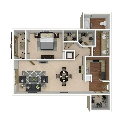 Floor plan D80 AFF