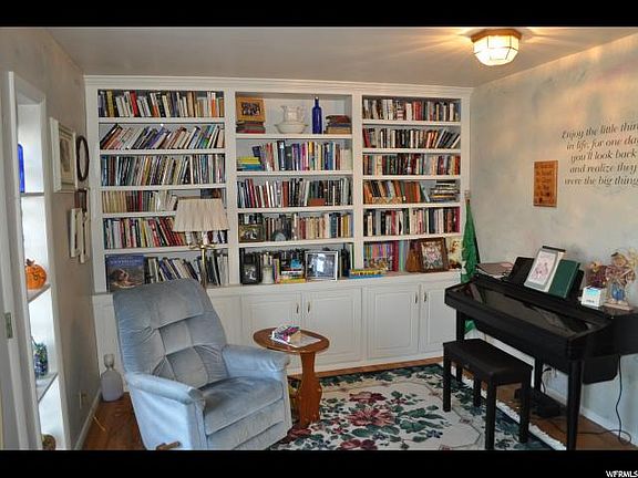 Bookshelf in living room