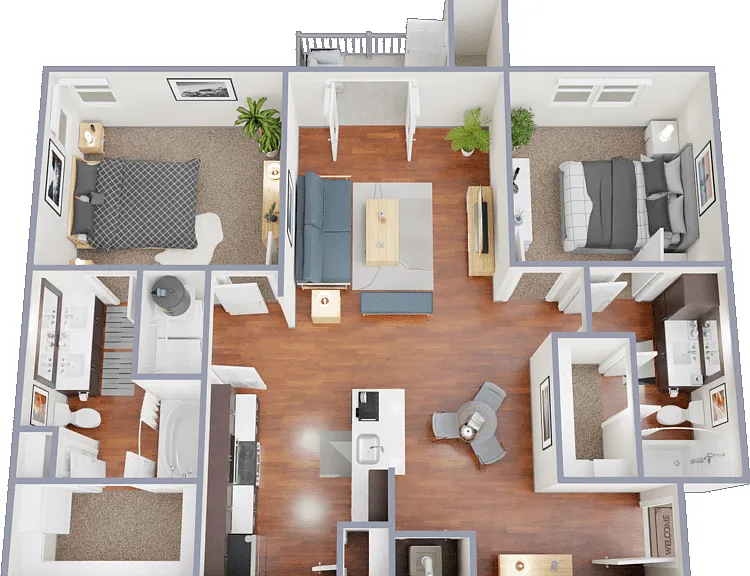 B1 Floorplan Diagram