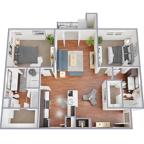 Floor plan B1