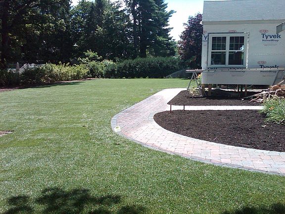 New walkway install