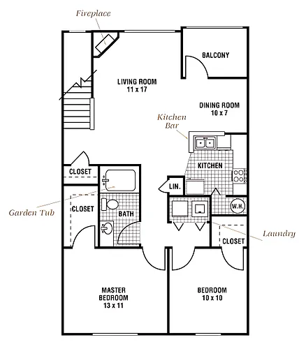 Floor plan Bay Hill