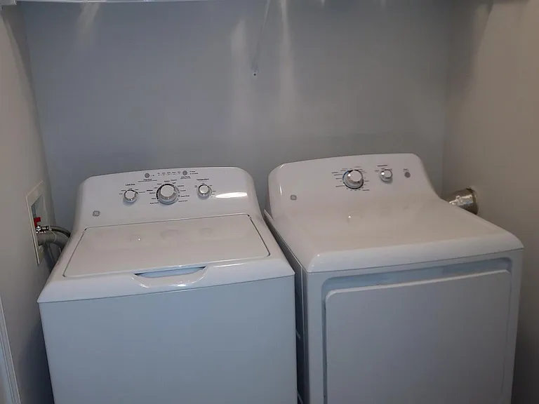 Laundry Room with Storage Closet