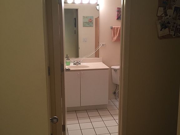 Bathroom to left as you enter