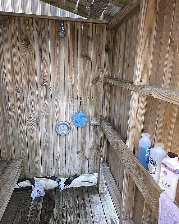 Outdoor shower