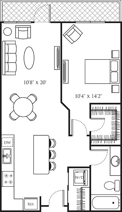 Floor plan A22 Premium