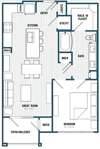 Floor plan A2