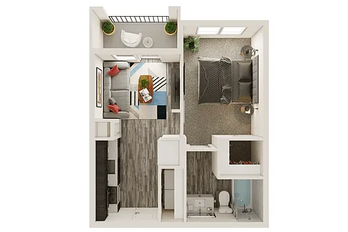 Floor plan E1
