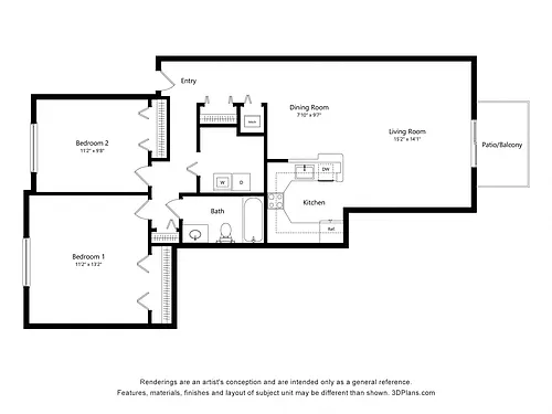 Floor plan Petunia