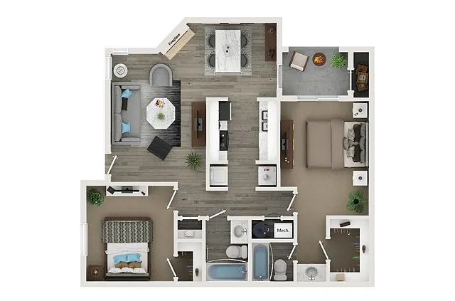 Floor plan B2
