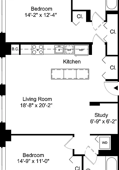 450 N End Ave #6B — Photo 8