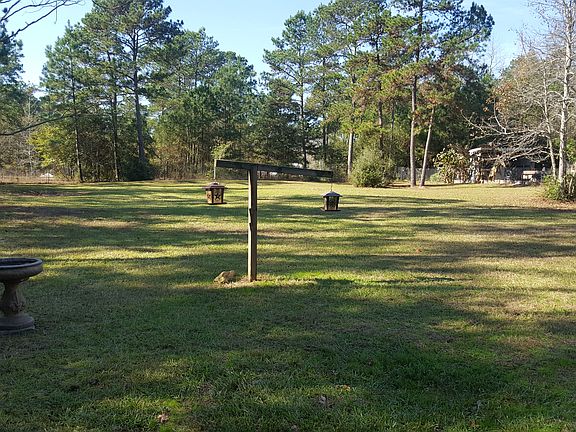 Spacious yard on 1.1 acres