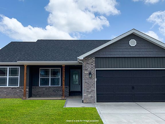 Built Elevation Example with Cedar Post