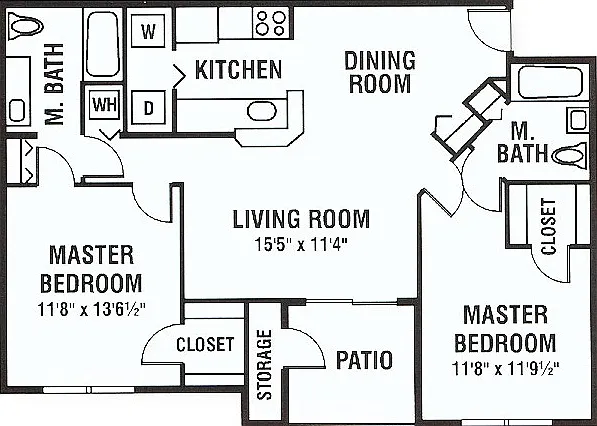 The Hibiscus | 2 Bed / 2 Bath The Hibiscus | 2 Bed / 2 Bath