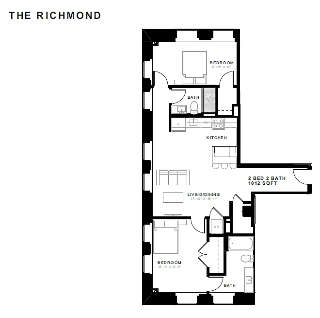 Floor plan The Richmond