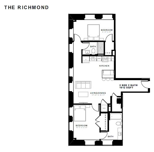 Floor plan The Richmond