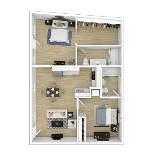 Floor plan The Oasis