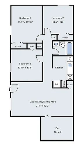 Floor plan The Tidewater