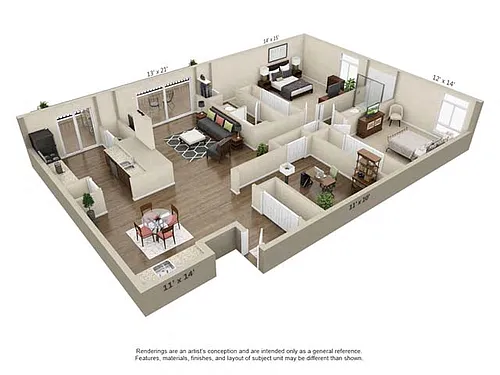 Floor plan C4