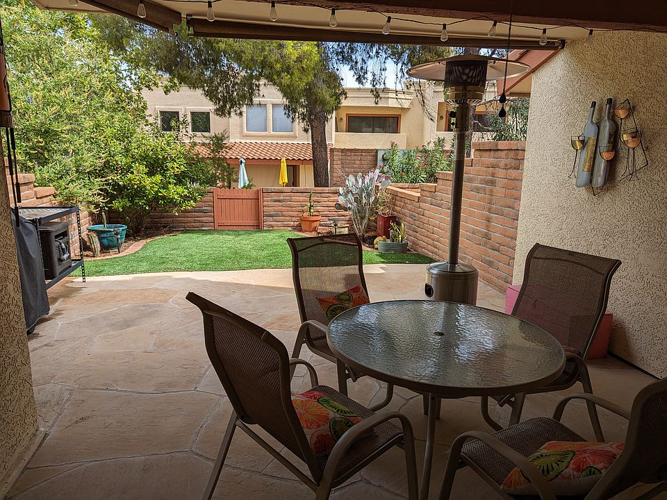 Patio looking out from the dining area